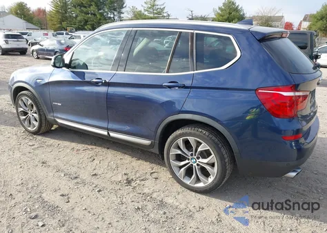 2017 BMW X3 xDrive28I из США, поврежденный, VIN 5UXWX9C35H0W68595